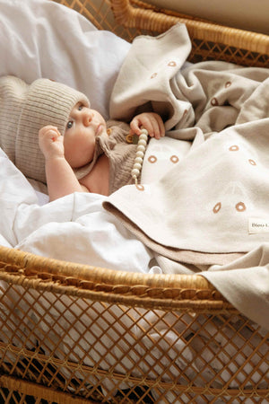 Knit Car Luxury Swaddle Blanket | 100% OEKO Tex Pima Cotton