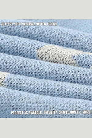 Knit Car Luxury Swaddle Blanket | 100% OEKO Tex Pima Cotton