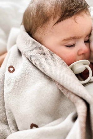 Knit Car Luxury Swaddle Blanket | 100% OEKO Tex Pima Cotton