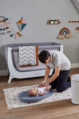 Shnuggle Eco-Touch Nappy Bin Diaper Pail + 30 Better Bag Liners