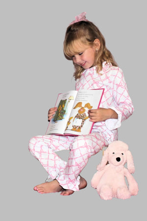 Evie's Pink Little Princes Pajama | 2 Piece Set