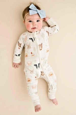 Farm Friends Baby Pajama | Bamboo | Baby Essentials