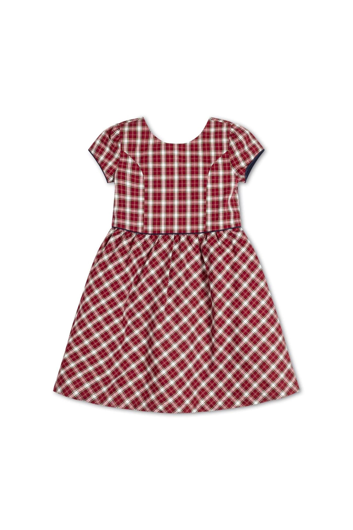 Short Sleeve Organic Cotton Schoolgirl Dress
