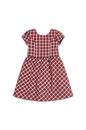 Short Sleeve Organic Cotton Schoolgirl Dress