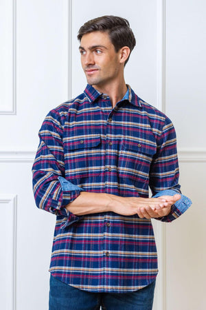 Organic Cotton Flannel Double Pocket Shirt