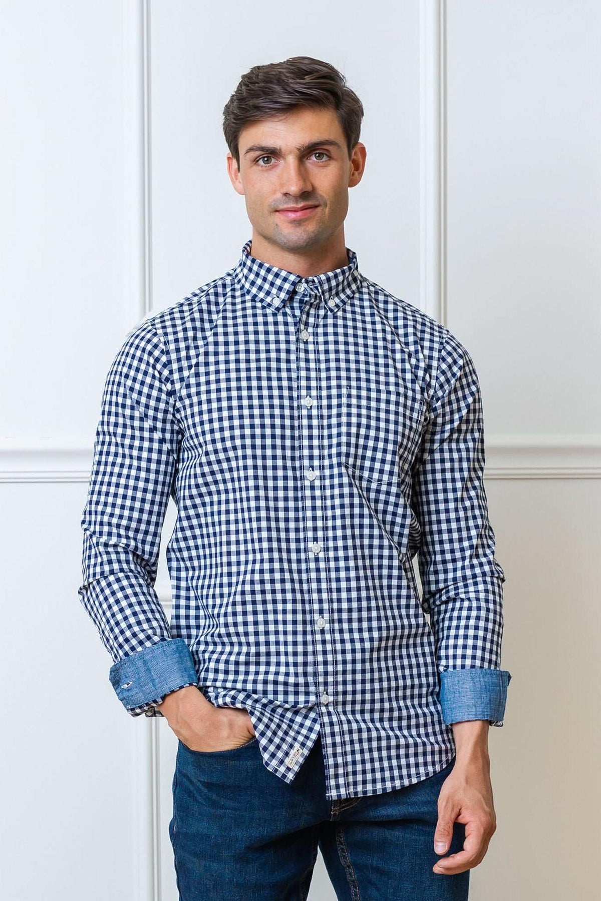 Organic Cotton Stretch Poplin Shirt