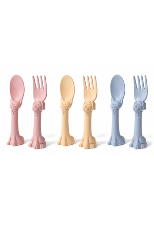Spoon la la Toddler Spoon & Fork Set — 6 Piece Gift Set
