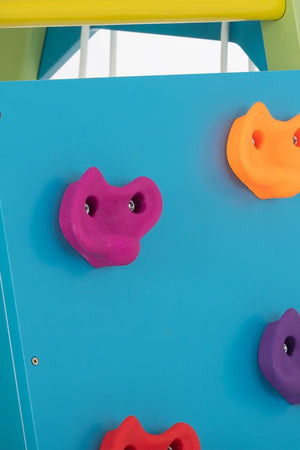 Magnolia - Wooden 7-in-1 Climber, Slide, Gym, Playset | Indoor |  New Zealand FSC-certified pinewood