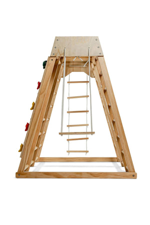 Magnolia - Wooden 7-in-1 Climber, Slide, Gym, Playset | Indoor |  New Zealand FSC-certified pinewood