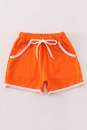 Toddler Boys' Pull-On Shorts | Orange