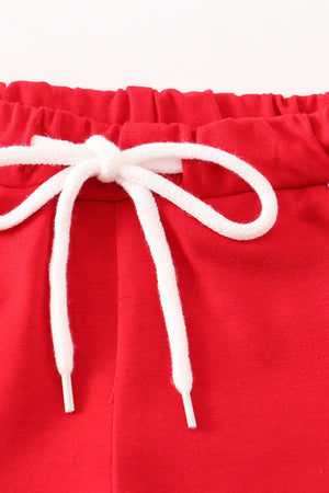 Boys' Pull-On Shorts | Red | Back to School