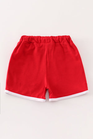 Boys' Pull-On Shorts | Red | Back to School