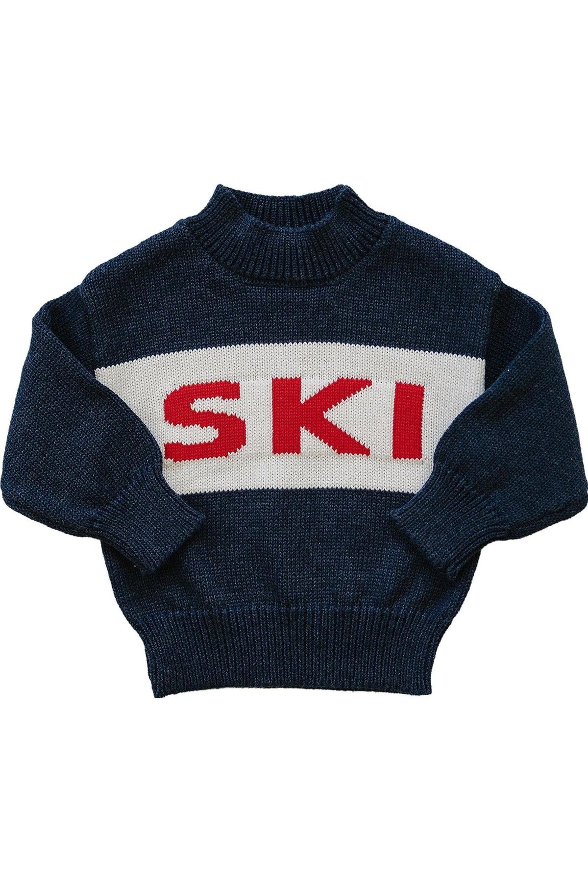 Classic Ski Long-Sleeve Sweater | 100% Cotton