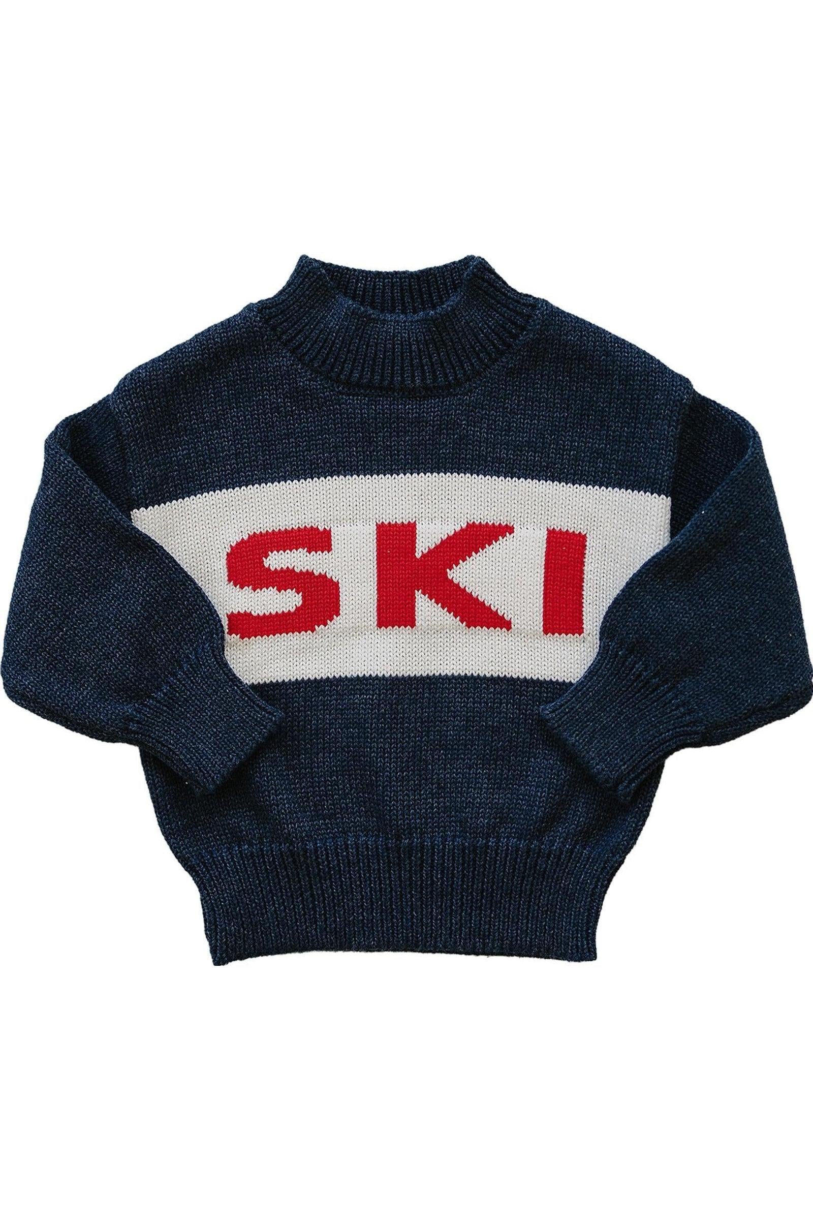 Classic Ski Long-Sleeve Sweater | 100% Cotton