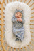 Bluebell Pointelle Knot Gown, Bamboo, Baby Essentials