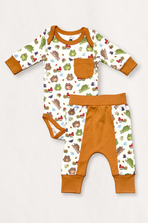 Meadow Bodysuit & Pants Set | Organic Pima Cotton | Baby Essentials