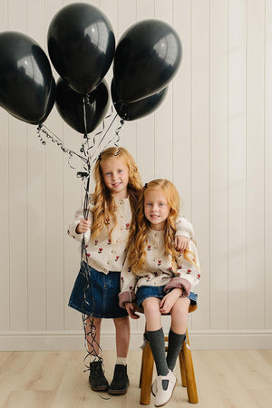 Mebie Baby  Dark Wash Denim Skirt | 100% Cotton