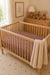 Antique Floral Ribbed Bamboo Stretch Crib Sheet, Baby Essentials