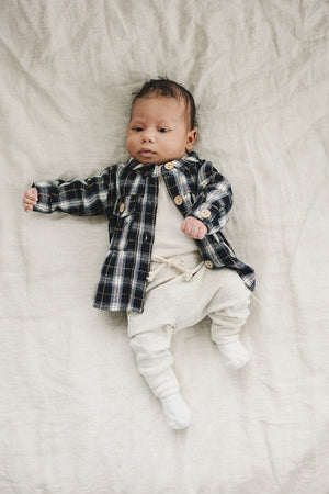 Oatmeal Joggers | Cotton | Baby Essentials | Gender Neutral