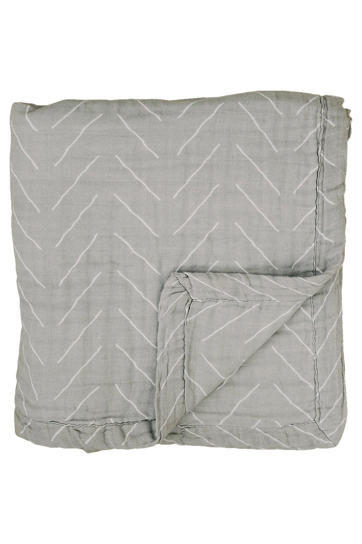 Mebie Baby  Desert Sage Muslin Crib Quilt | 100% Cotton | Baby Essentials
