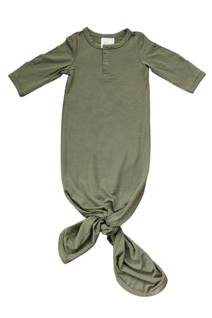 Olive Knot Gown | Bamboo  | Baby Essentials | Gender Neutral