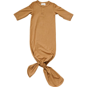 Mustard Knot Gown | Bamboo  | Baby Essentials