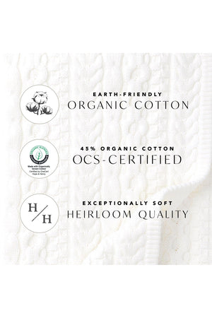 Hope & Henry Relaxed Linen Pull-On Shorts for Baby Boys, Navy Hibiscus