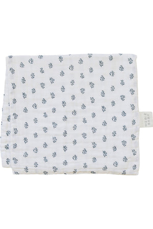 Cream Berry Muslin Burp Cloth | 100% Cotton | Baby Essentials