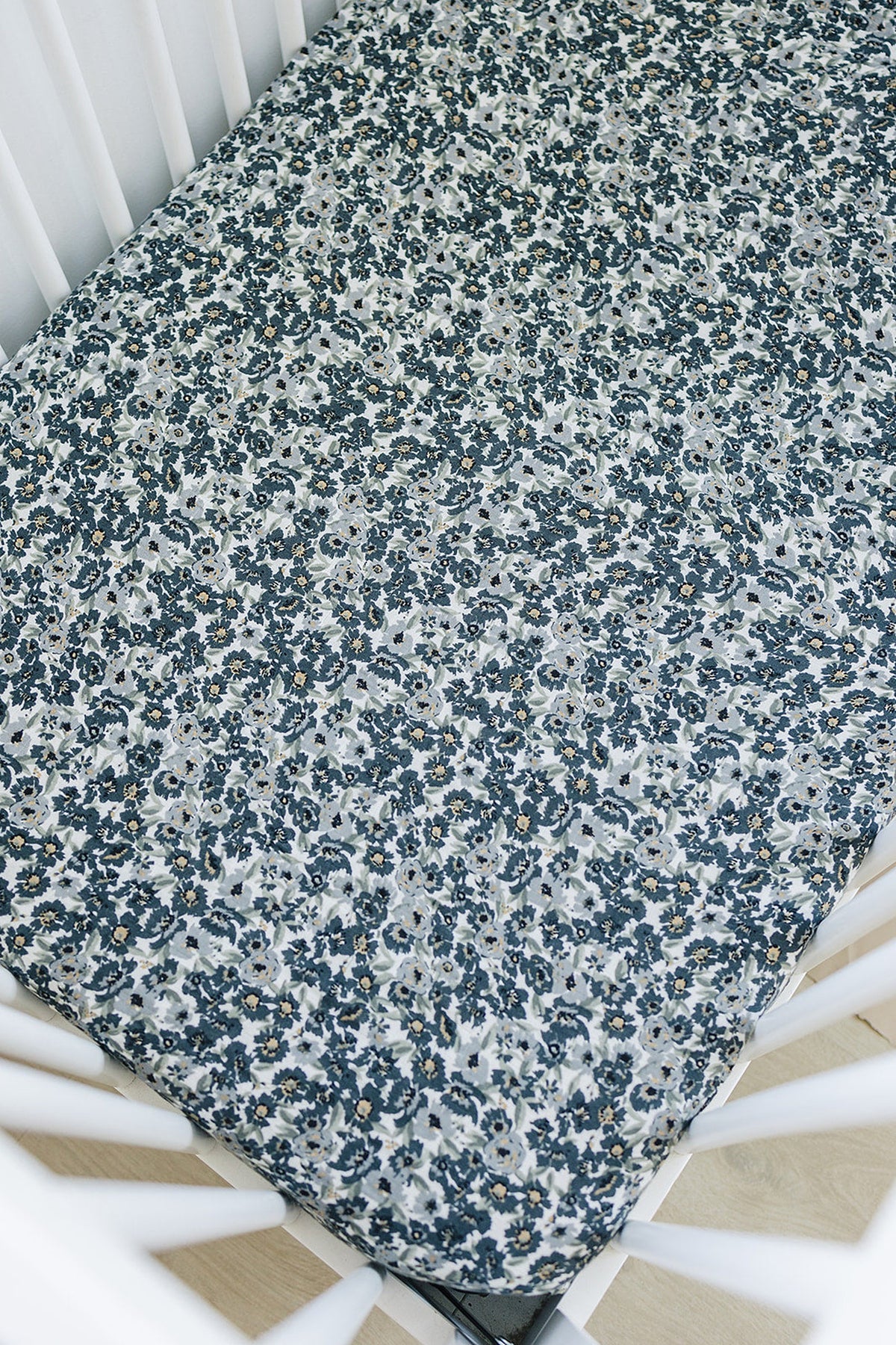 Liberty Floral Muslin Crib Sheet | 100% Cotton | Baby Essentials