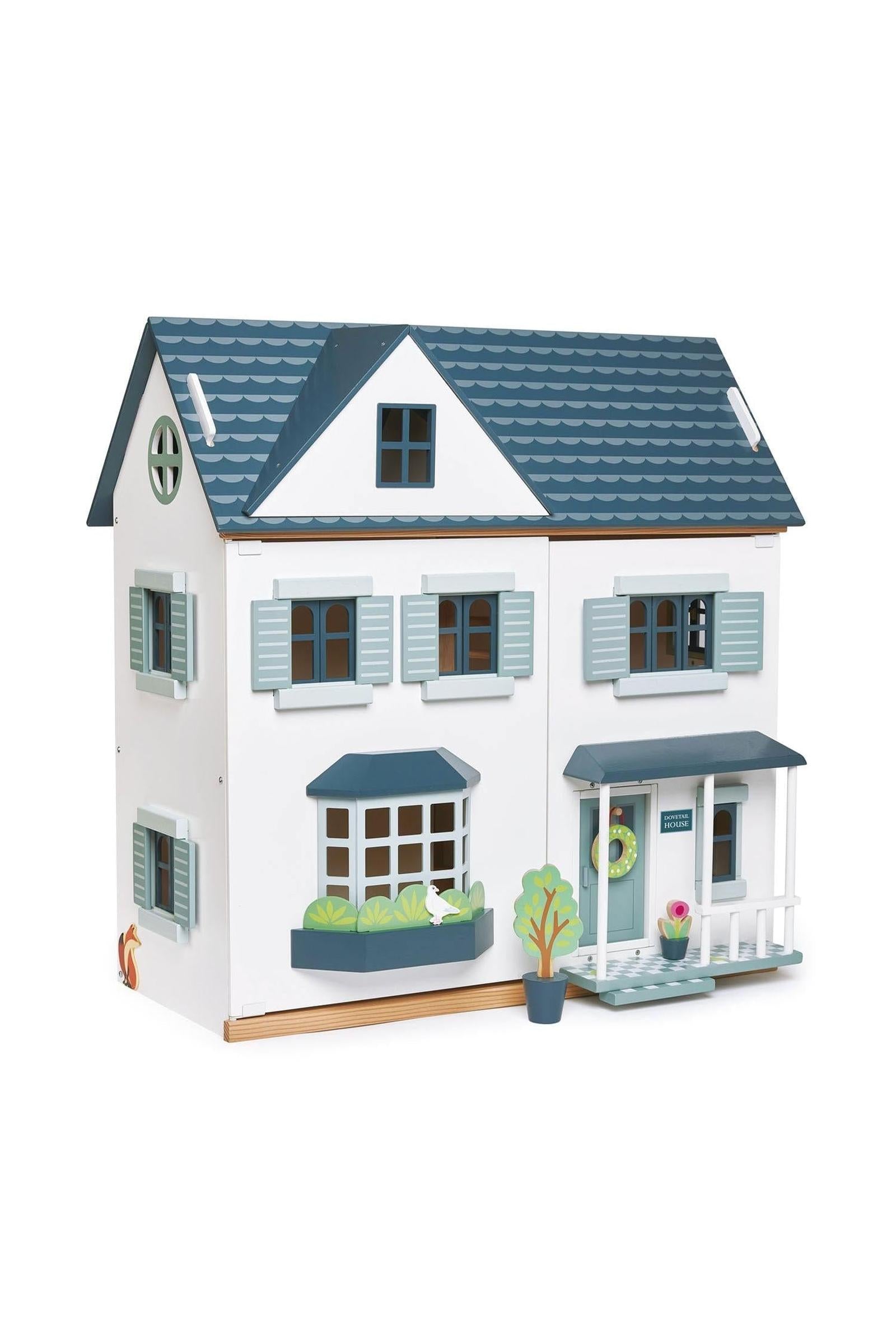 Dovetail House | Dollhouse | Tender Leaf Wooden Toys