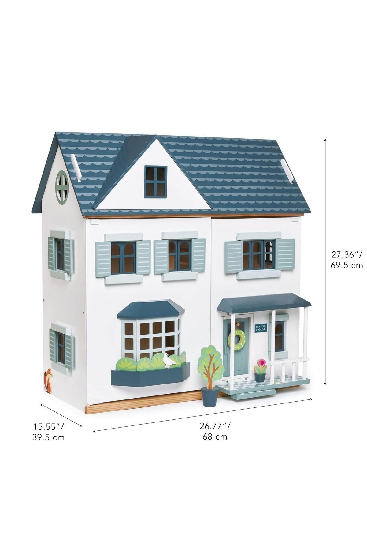 Dovetail House | Dollhouse | Tender Leaf Wooden Toys