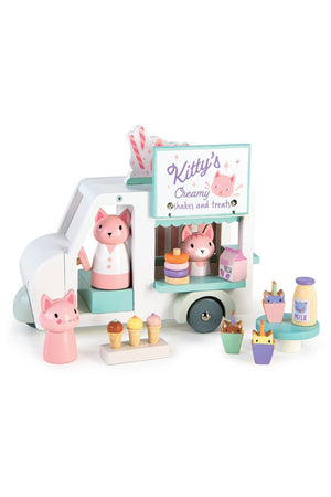 Kitty's Milkshake Van | Tender Leaf Wooden Toys