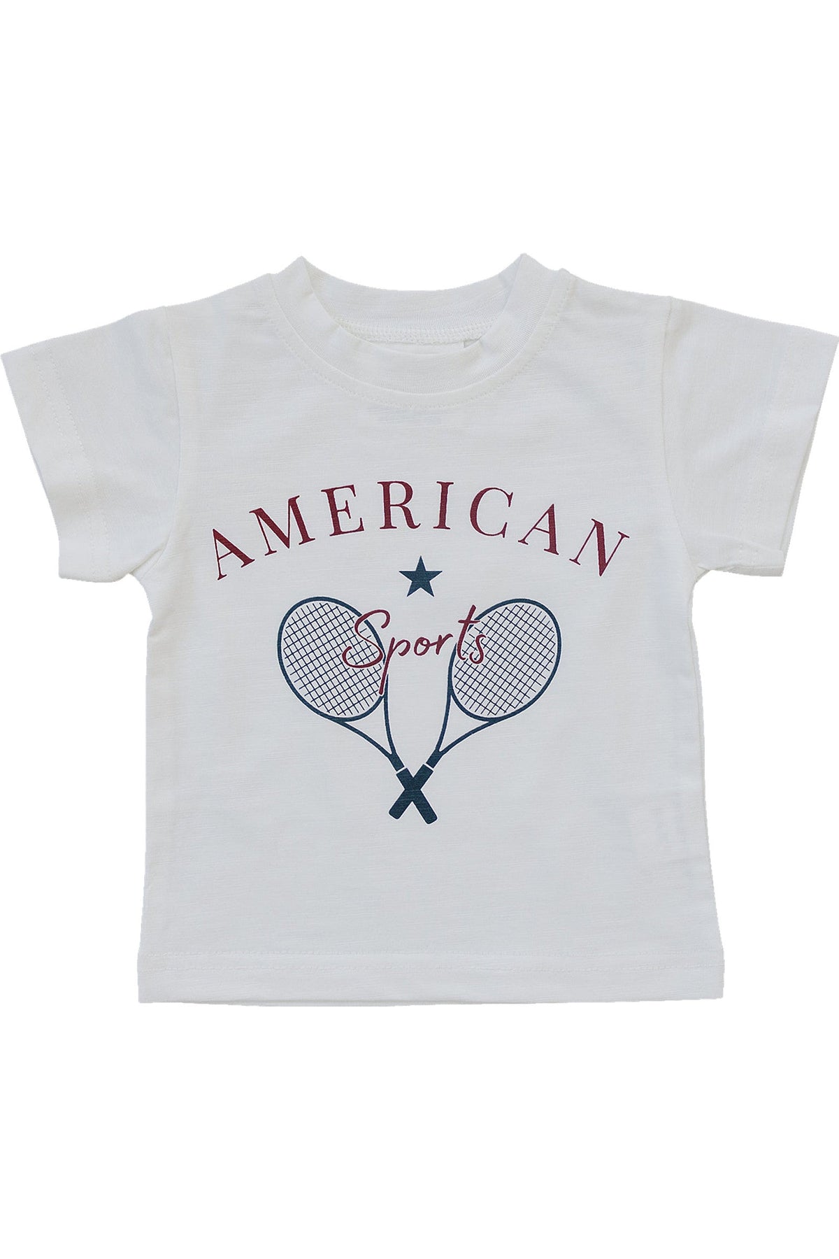 Mebie Baby  American Sports T-Shirt | Cotton