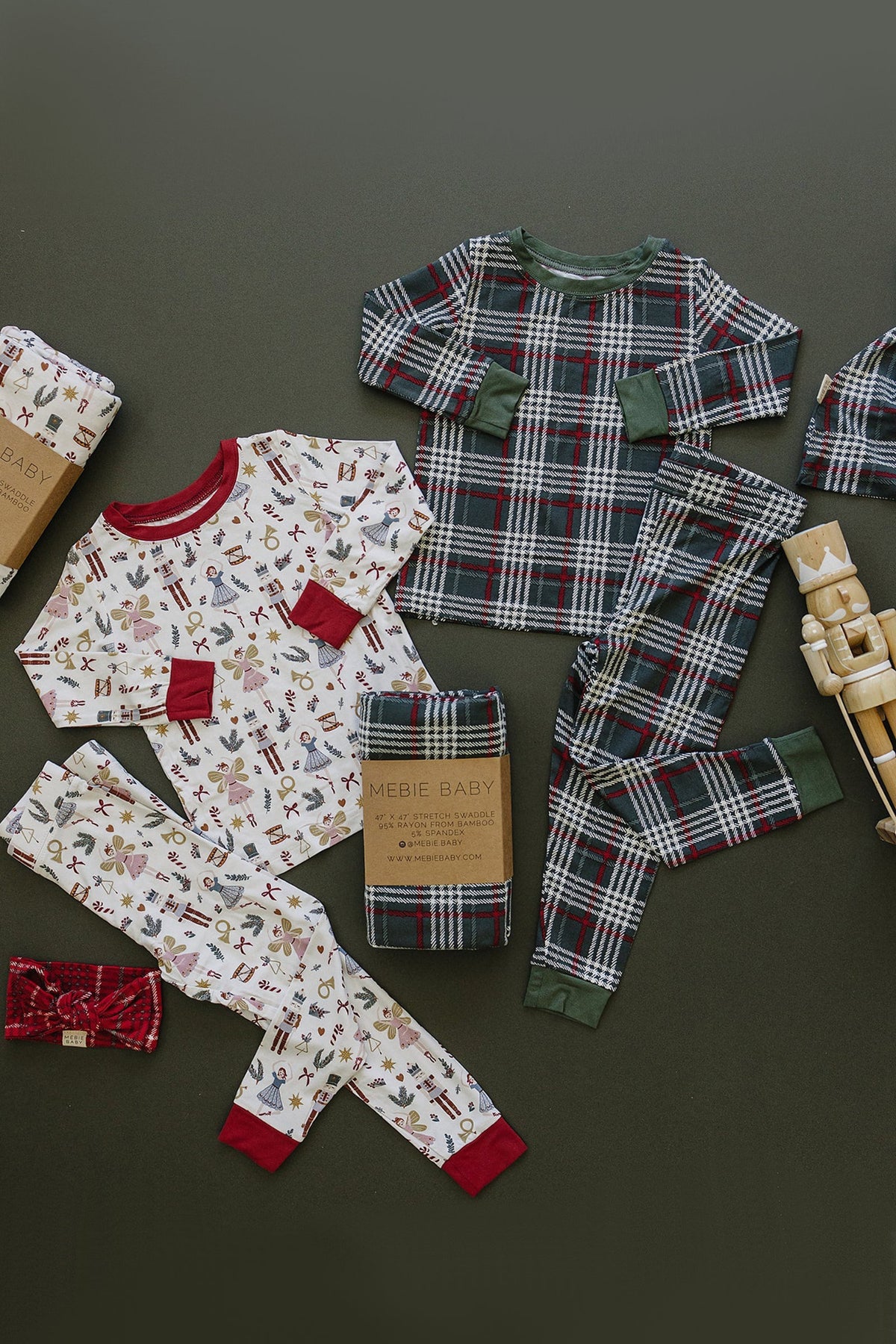 Red Nutcracker Cozy Pajama Set | Bamboo
