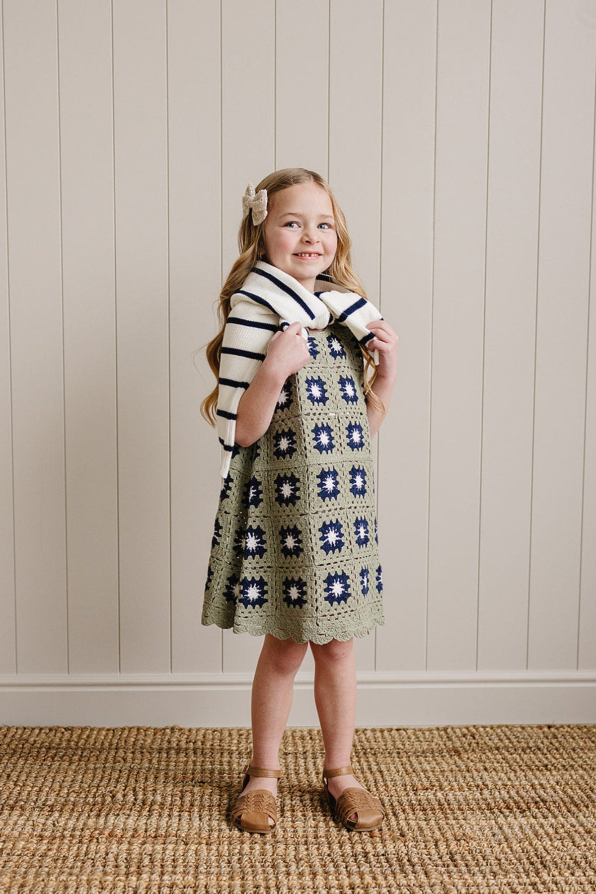 Mebie Baby  Crochet Cover Up Dress | 100% Cotton