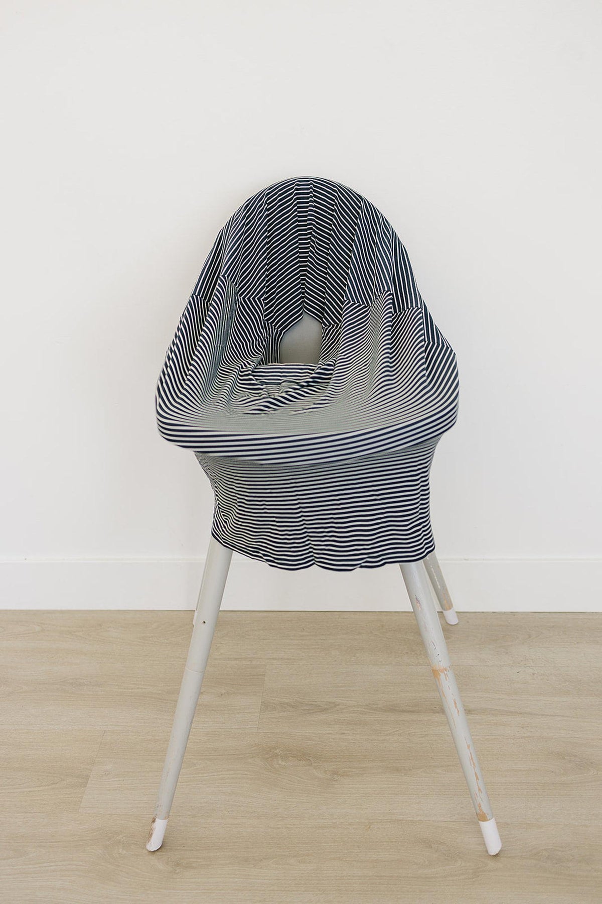 Navy Stripes Ribbed Multi-Use | Bamboo | Car Seat & Nursing Cover
