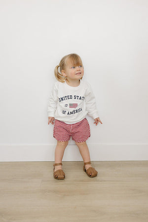 United States Crew Neck | Patriotic | Cotton