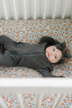 Dainty Meadow Stretch Crib Sheet | Bamboo | Baby Essentials