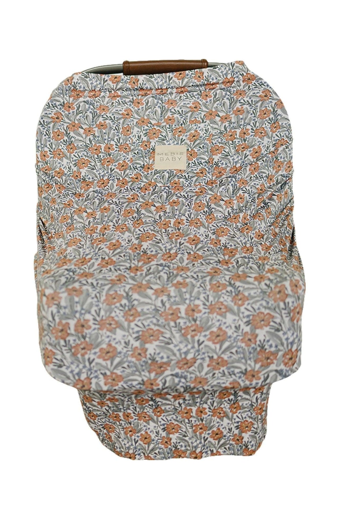 Mebie Baby  Dainty Meadow Multi-Use | Bamboo | | Car Seat & Nursing Cover