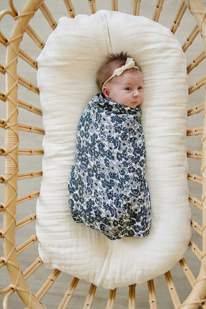 Liberty Floral Muslin Swaddle Blanket | 100% Cotton | Baby Essentials