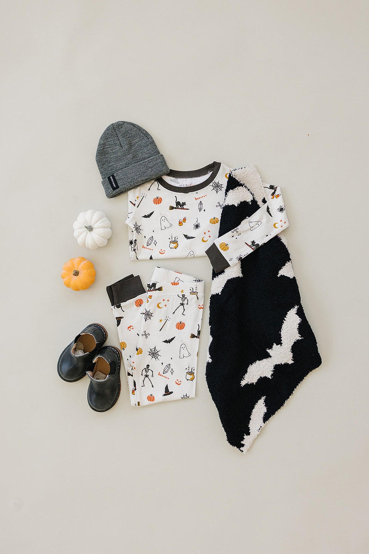 Mebie Baby Halloween Cozy Pajama Set | Bamboo