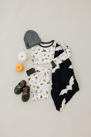 Mebie Baby Halloween Cozy Pajama Set | Bamboo