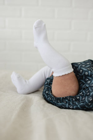 Baby & Toddler High Rise Socks | Cotton