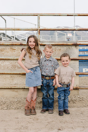 Denim Skirt | 100% Cotton | Rodeo Collection