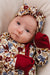 Desert Floral Ribbed Bamboo Head Wrap for Baby Girls