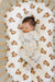 Taupe Stripe Ribbed Zipper Pajama, Bamboo, Baby Essentials