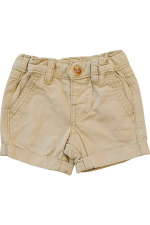 Boy Khaki Chino Shorts | 100% Cotton