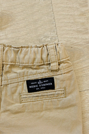 Boy Khaki Chino Shorts | 100% Cotton