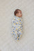 Dusty Blue Bunny Stretch Swaddle | Bamboo | Baby Essentials