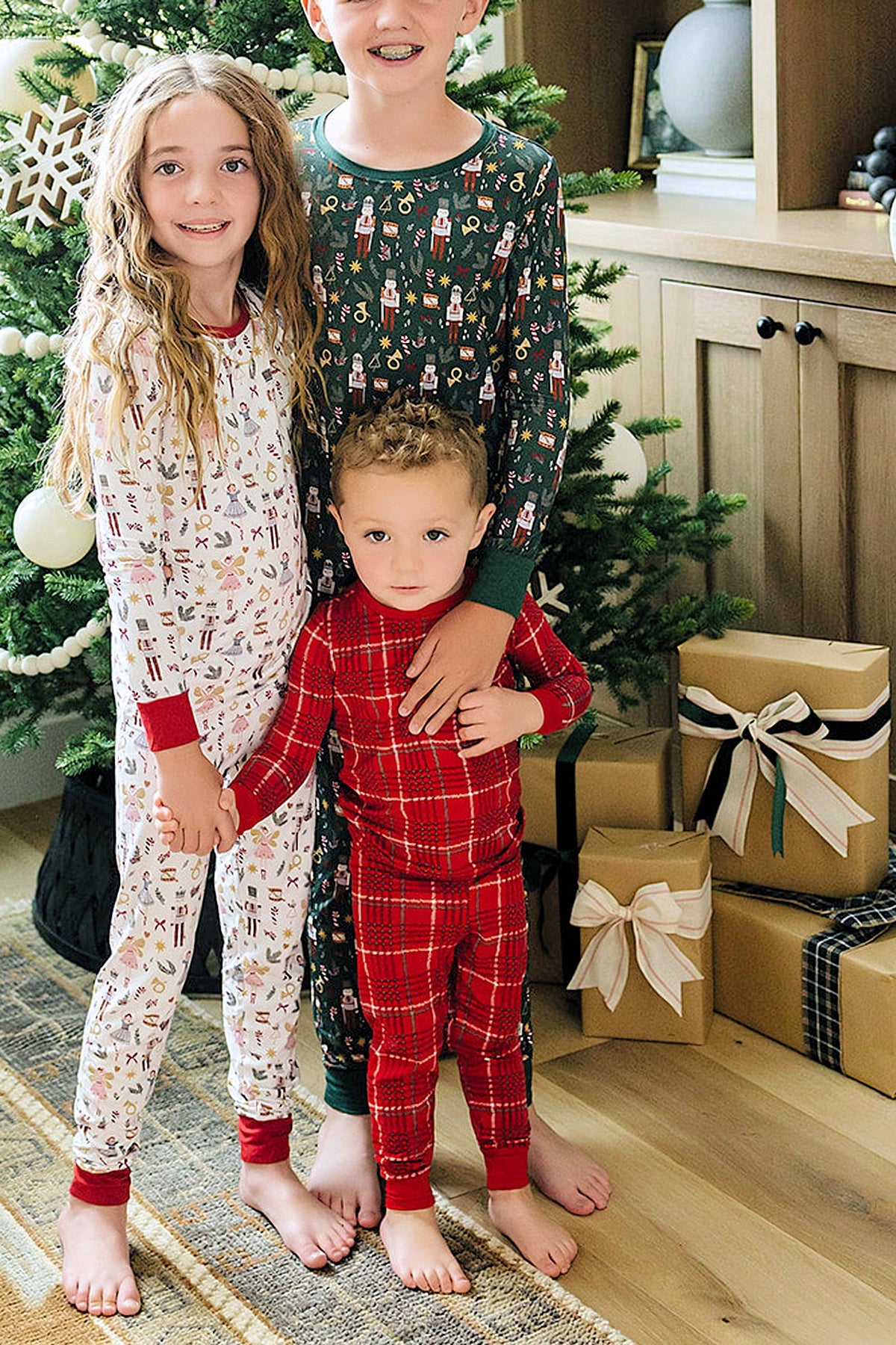 Red Plaid Cozy Pajama Set | Gender Neutral | Bamboo